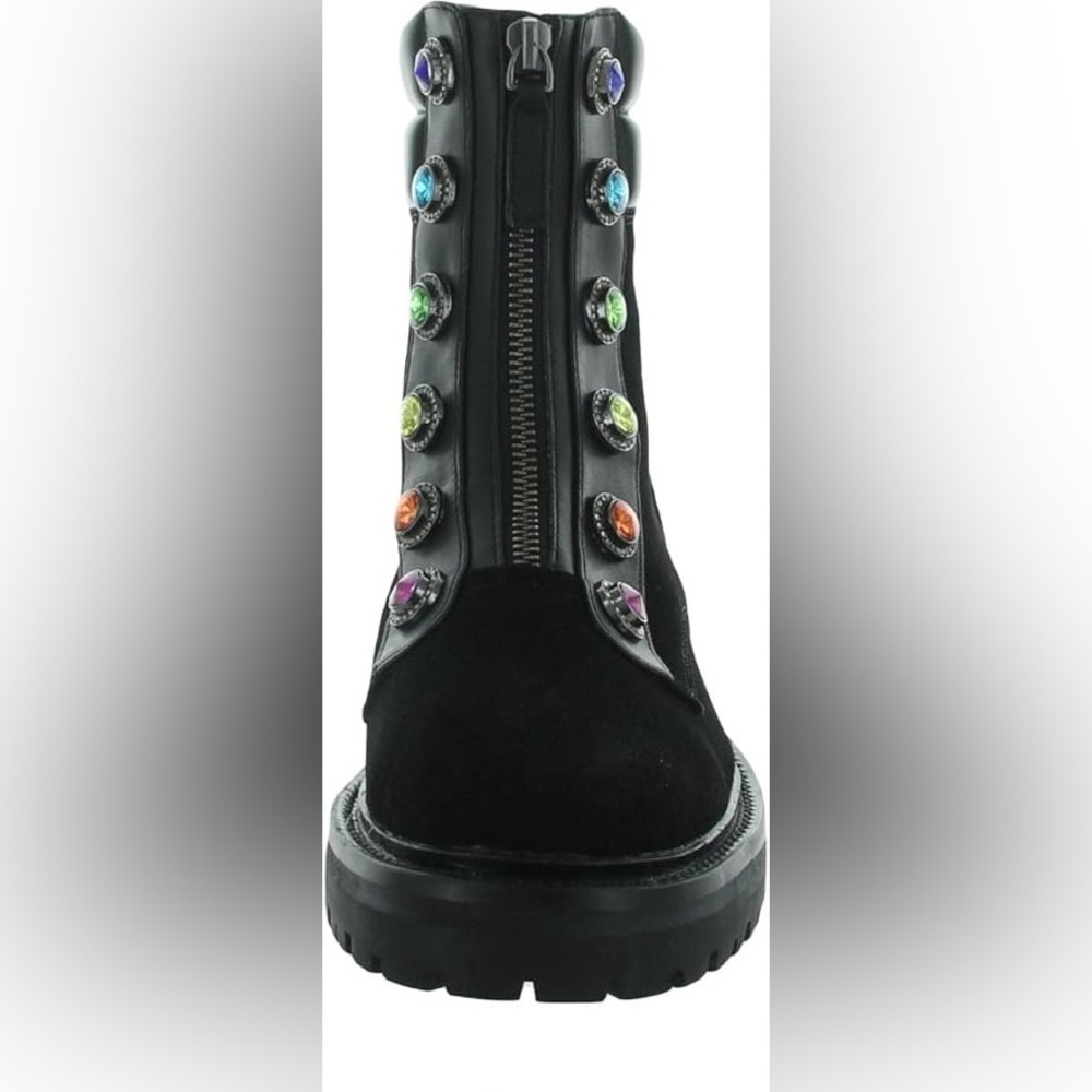 Kurt Geiger London Rainbow Jewel Combat Boots – Size 40.5 (US Women’s ~9.5)